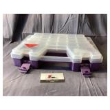 Dual opening craft box