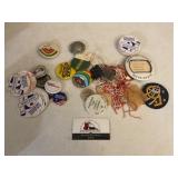 Collectible pins and  buttons