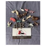 Vintage Plastic Miniature Animals