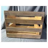 Wood crate