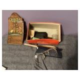 Glasses, misc collectables