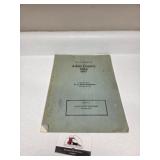 1977 Adair County Iowa Plat Book