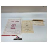 Vintage Greenfield Iowa Advertisers