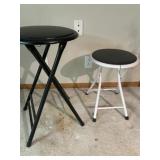 Two Folding Stools
