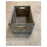 Wooden Borden milk crate