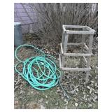 Hose and homemade trellis