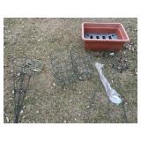 Plant Supports and Pot