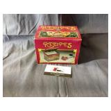 Coca-Cola recipe box