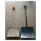 Two Metal Shovels