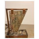 Copper and Stone Fountain