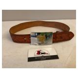 Vintage western belt and buckle