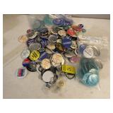 Collectable buttons