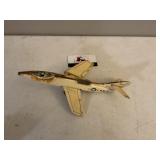 Tin litho Navy plane