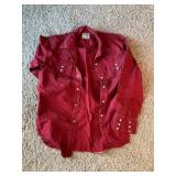 HC ranchware  pearl snap shirt