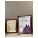 Womenï¿½s framed prints