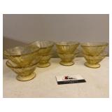 Yellow depression glass
