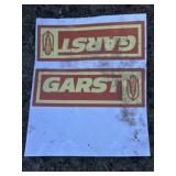 Plastic Garst Sign