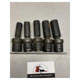 Snap-On 1/2 inch drive SAE impact wobble sockets