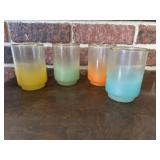 Retro blending color fade glasses