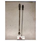 Snap-on screw drivers