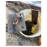 Wire cable clamps and homemade lifting tool