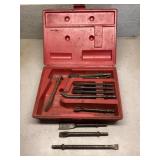 Snap-On and misc air chisel bits