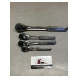 Craftsman 1/2, 3/8, & 1/4 ratchets
