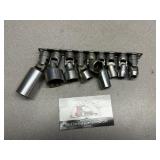 Snap-On SAE 3/8 wobble sockets