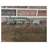 Mini pewter Dale Earnhardt train