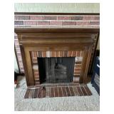 Vintage electric fire place