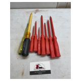 Electrician screwdrivers