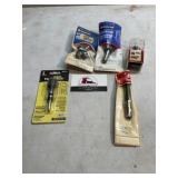 Router corner round bit and flush trims