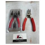 Snap ring pliers