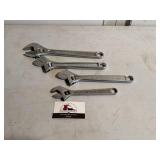 Adjustable wrenches