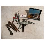 Pullers, socket set and misc tools