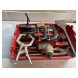 Clamps, nippers and misc tools