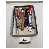 Screwdrivers, misc tools