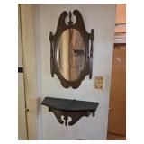 Mirror and Shelf