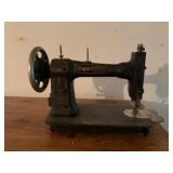 White rotary sewing machine