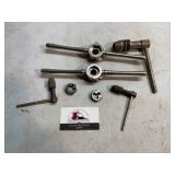 Tap & die wrenches and misc