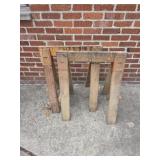 Wooden Sawhorses