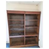 Two Shelving Sections