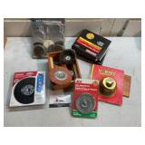 Grinder wheels, wire wheels, sanding discs