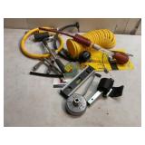 Antifreeze tester, tools, air hose