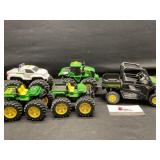 Plastic John Deere Trucks and Tractors