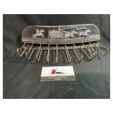 Vintage Western Tie/Belt Rack