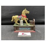 Cast Iron Trick Pony Bank