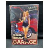 Metal Garage   Sign