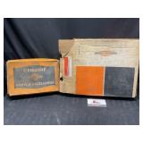 Vintage Harley Davidson Part Boxes, Empty