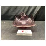 Purple Glass Candy Dish
